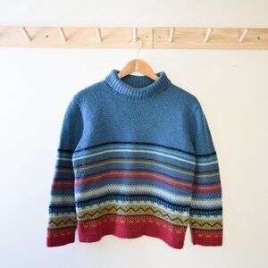 Vintage handmade multicolour sweater